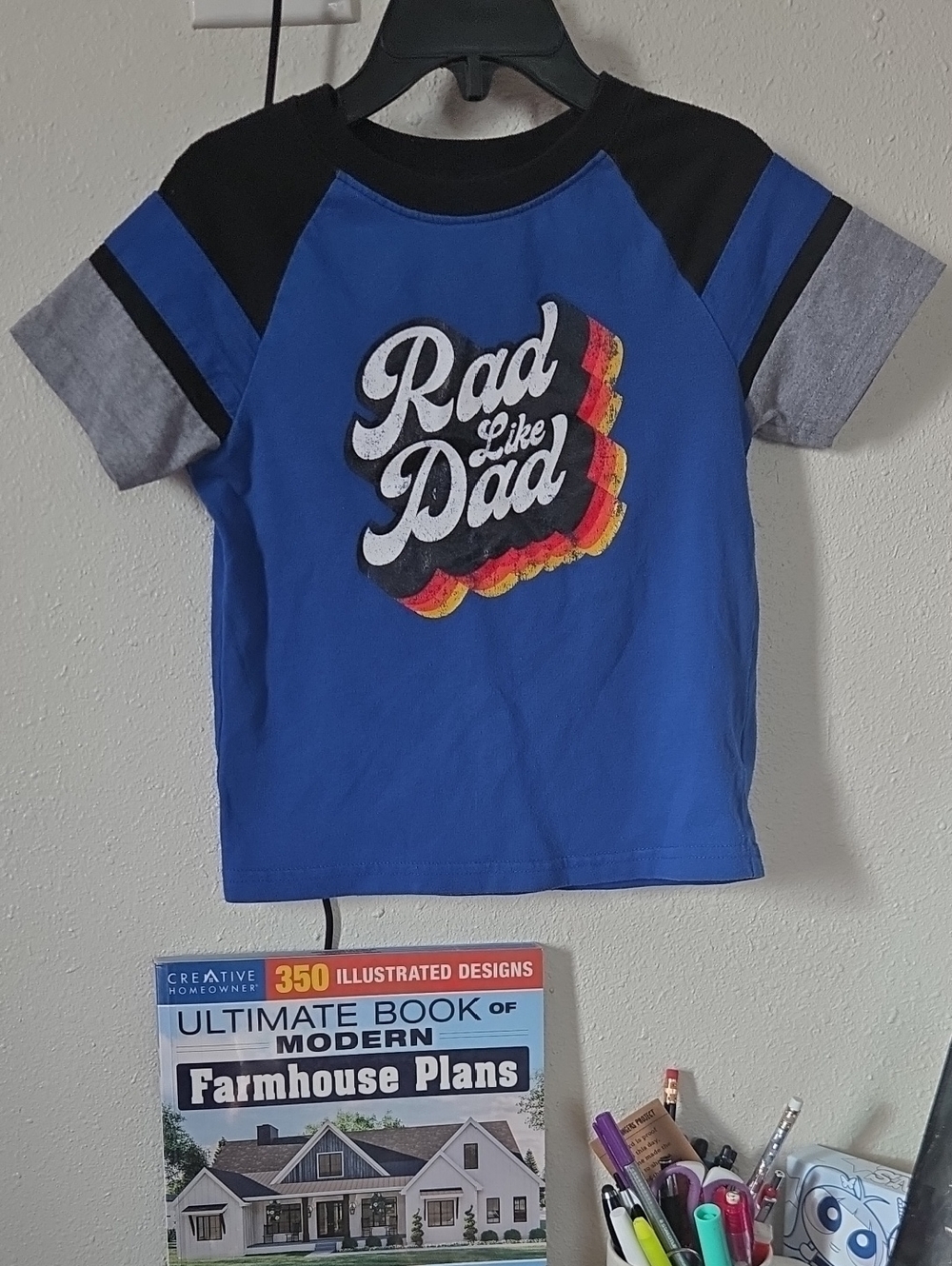 'Rad Like Dad' Short Sleeve Tee